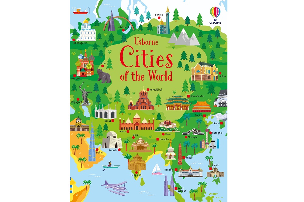 BOOK AND JIGSAW CITIES OF THE WORLD,300 PIESE