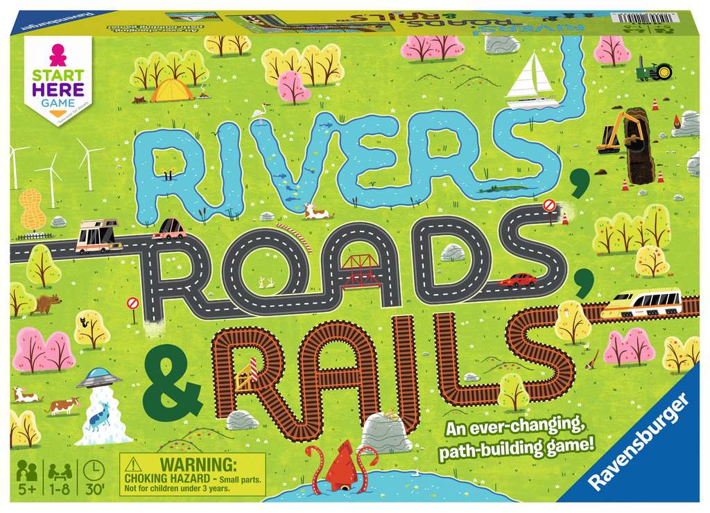 RIVERS, ROADS AND RAILS