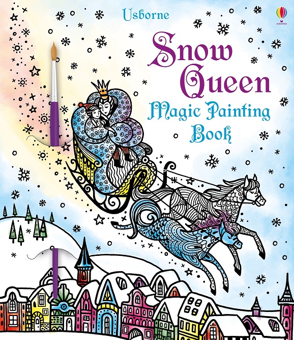 SNOW QUEEN MAGIC PAINTING BOOK