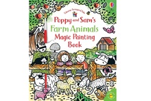 POPPY AND SAM'S FARM ANIMALS MAGIC PAINTING BOOK